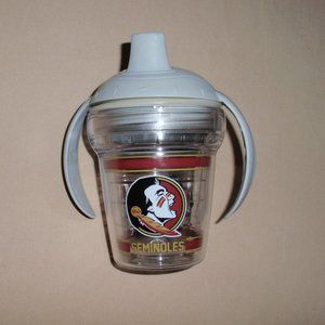Tervis FLORIDA STATE SEMINOLES 6 oz Toddler Baby Sippy Cup Handles Child